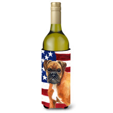 "Caroline's Treasures Boxer Alemão Decorativo para Garrafa, 750ml, Multicolor"