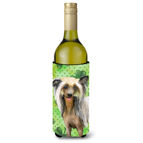 "Caroline's Treasures Chinese Crested St Patrick's Protetor de Garrafa, 750ml, Multicolor"
