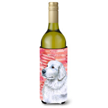 "Caroline's Treasures Maremma Sheepdog Love Garrafa Decorativa, 750ml, Multicolor"