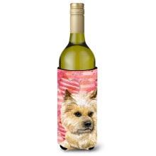 Caroline's Treasures Cairn Terrier Love Decorative Bottle Hugger 750ml Multicolor