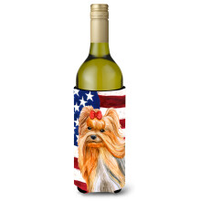 "Caroline's Treasures Yorkshire Terrier Decorativo para Garrafa, 750ml, Multicolorido"