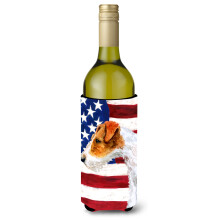 "Caroline's Treasures Fox Terrier Decorativo para Garrafa, 750ml, Multicolor"