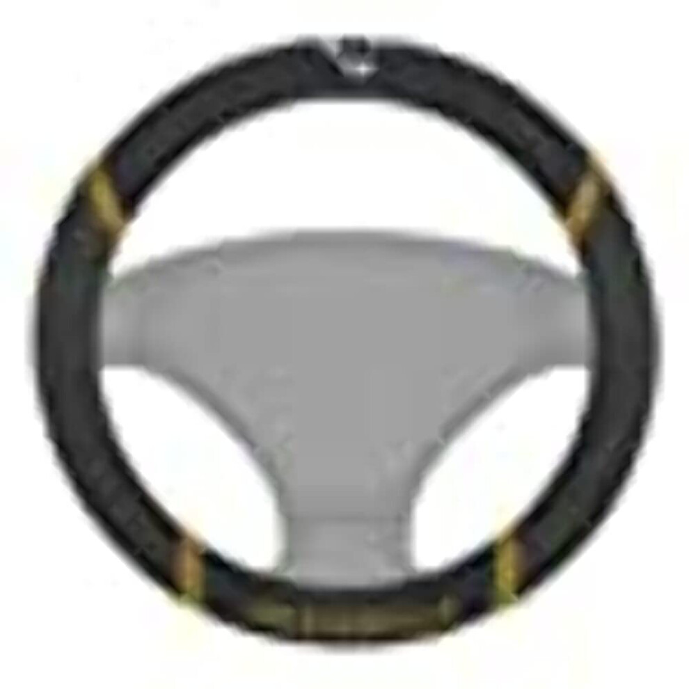 Fanmats 21546 Jacksonville Jaguars Embroidered Steering Wheel Cover 842281115468