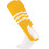 TCK Striped Baseball Stirrups Pattern B Gold/White  Large 1
