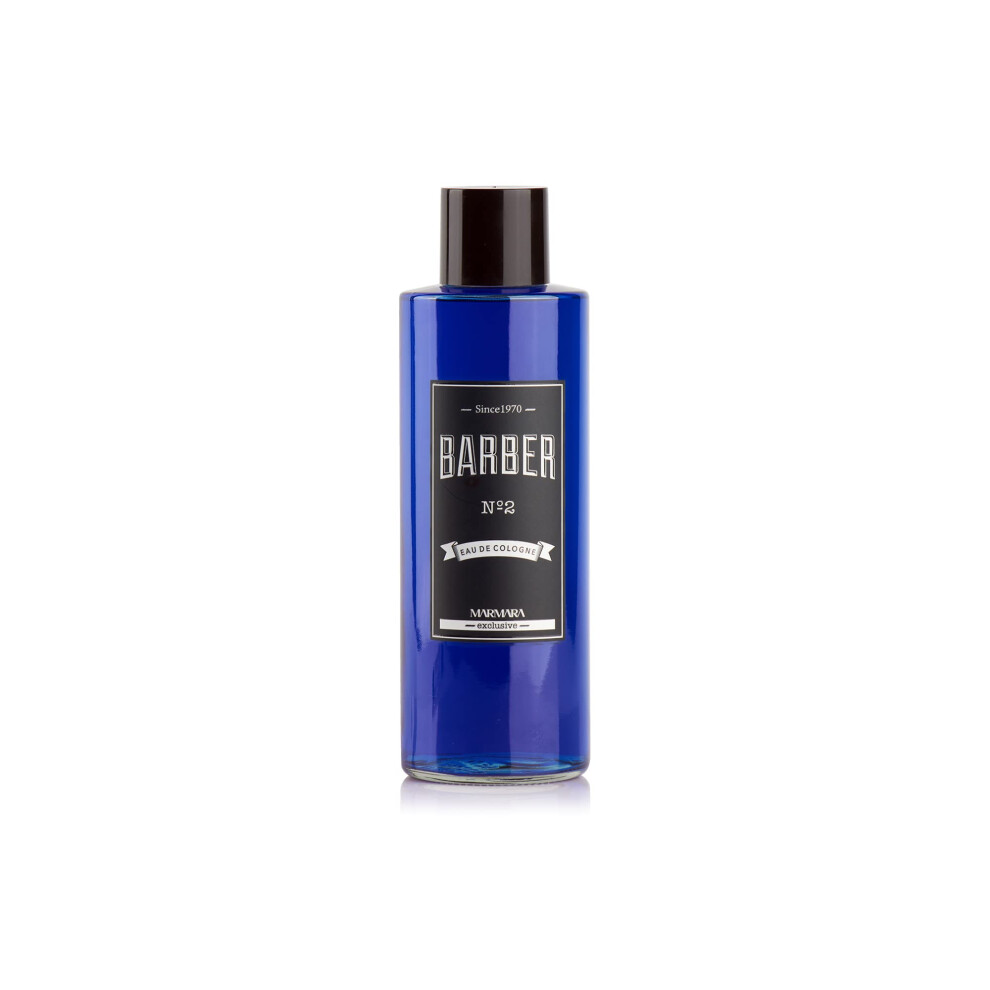 Barber Marmara Blue Marmara Barber Cologne - Best Choice Of Modern Barbers And Traditional Shaving Fans No 2 500Ml X 1 Bottle