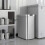 Costway Slim Kitchen Trash Can 50L Automatic Sensor Garbage Can with Wing Lids 3