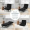 Costway Convertible Single Folding Sofa Bed Sleep Chair 6 Positions Adjustable Backrest 10