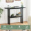 Costway 2-tier Console Table Sofa Table Modern Entryway Table-Black 10