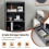 Costway 4-tier Storage Shelf Wood Bookcase Floor Standing Bookshelf 9