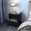 Costway LED Bedside Table with Drawers Remote Control Nightstand w/22 Dynamic Modes 6