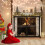 Costway Double Door Fireplace Screen Foldable Spark Guard Metal Mesh Fire Freestanding 4