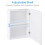 Costway Bathroom Mirror Cabinet Wall Mounted Storage Cabinet 5