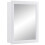 Costway Bathroom Mirror Cabinet Wall Mounted Storage Cabinet 7