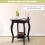 Costway Set of 2 End Table Living Room Accent Table Sofa Side Table-Coffee 8