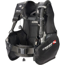 Cressi Solid Jacket-Style BCD Czarno/Czerwone L