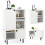 Casart Stackable Bookcase Combination Lattice Cabinet Floor Open Bookshelf 10