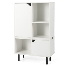 Stackable Bookcase Combination Lattice Cabinet Floor Open Bookshelf