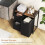 Casart Freestanding Laundry Hamper Laundry Basket Organizer w/3 Pull-Out Removable Bags 5