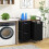 Casart Freestanding Laundry Hamper Laundry Basket Organizer w/3 Pull-Out Removable Bags 4