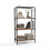 Casart 4-Tier Bookshelf Open-Back Storage Shelf Display Rack Shelving Unit 1
