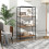 Casart 4-Tier Bookshelf Open-Back Storage Shelf Display Rack Shelving Unit 3