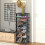 Casart 7-tier Double Shoe Storage Tower Organiser Unit Home Display Shelf Rack Stand 10