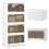 Casart 4-Tier Stackable Storage Bins Bedroom Collapsible Storage Boxes-White 1