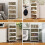 Casart 4-Tier Stackable Storage Bins Bedroom Collapsible Storage Boxes-White 6