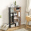 Casart 120cm Tall Bookshelf Modern Geometric Bookcase Book Storage Organizer 8