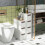 Casart Narrow Storage Cabinet For Small Space 3-Drawer Rolling Organizer Unit 10