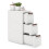 Casart Narrow Storage Cabinet For Small Space 3-Drawer Rolling Organizer Unit 1