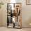 Casart 120cm Tall Bookshelf Modern Geometric Bookcase Book Storage Organizer 3