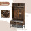 Casart 170cm Tall Hall Tree 4-in-1 Coat Rack Freestanding Entryway Bench 2
