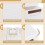 Casart Narrow Storage Cabinet For Small Space 4-Drawer Rolling Organizer Unit 7