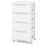 Casart Rolling Storage Cabinet Vertical Storage Unit with 5 Drawers 1