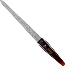 camila Solingen cS18 7 Large Professional Sapphire Metal Nail File Pointed for Fingernail and Toenail care Double Sided coarse Fine for Manicure Pedi