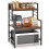 Casart 3-Tier Microwave Stand Kitchen Countertop Organizer-Coffee 1