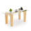 Casart Rectangle Coffee Table Modern Tempered Glass Top Accent Table Sofa Center Table 1