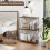 Casart 3-Tier Multipurpose Display Rack Industrial Storage Shelving Unit 8