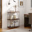 Casart 3-Tier Multipurpose Display Rack Industrial Storage Shelving Unit 3