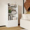 Casart Bookcase with Drawer Freestanding Bookshelf w/ 3-Tier Open Shelf White 9