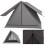 Casart 2-3 People Instant Pop-up Camping Tent One-Way Hiking Backpack 1