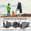 Casart 2-3 People Instant Pop-up Camping Tent One-Way Hiking Backpack 9