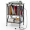 Casart Record Player Stand Turntable Stand Vinyl Storage Cabinet Grey 1