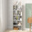 Casart 5-tier Bookshelf Bookcase Home Organizer Display Shelf 7