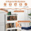 Casart 4 Pack Stackable Storage Cabinet Folding Home Organizer Lockable Wheels 44 Gal 9