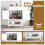 Casart Rolling Kitchen Island Cart Mobile Serving Cart with Drawer-White 4
