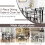 Casart Marble 5-piece Kitchen Dining Set Dining table w/Sponge Cushion-Grey 10
