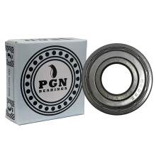 PGN (4 pakke) 6203-ZZ lejer - Smurt krom st?lforseglet kugleleje - 17x40x12 mm lejer med metalskjold og h?j RPM-st?tte