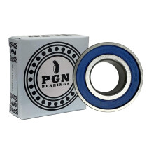 PGN (4 pachet) 6005-2Rs Rulment - rulment cu bila sigilat din o?el crom lubrifiat - rulmen?i 25x47x12mm cu etan?are de cauciuc ?i suport ridicat